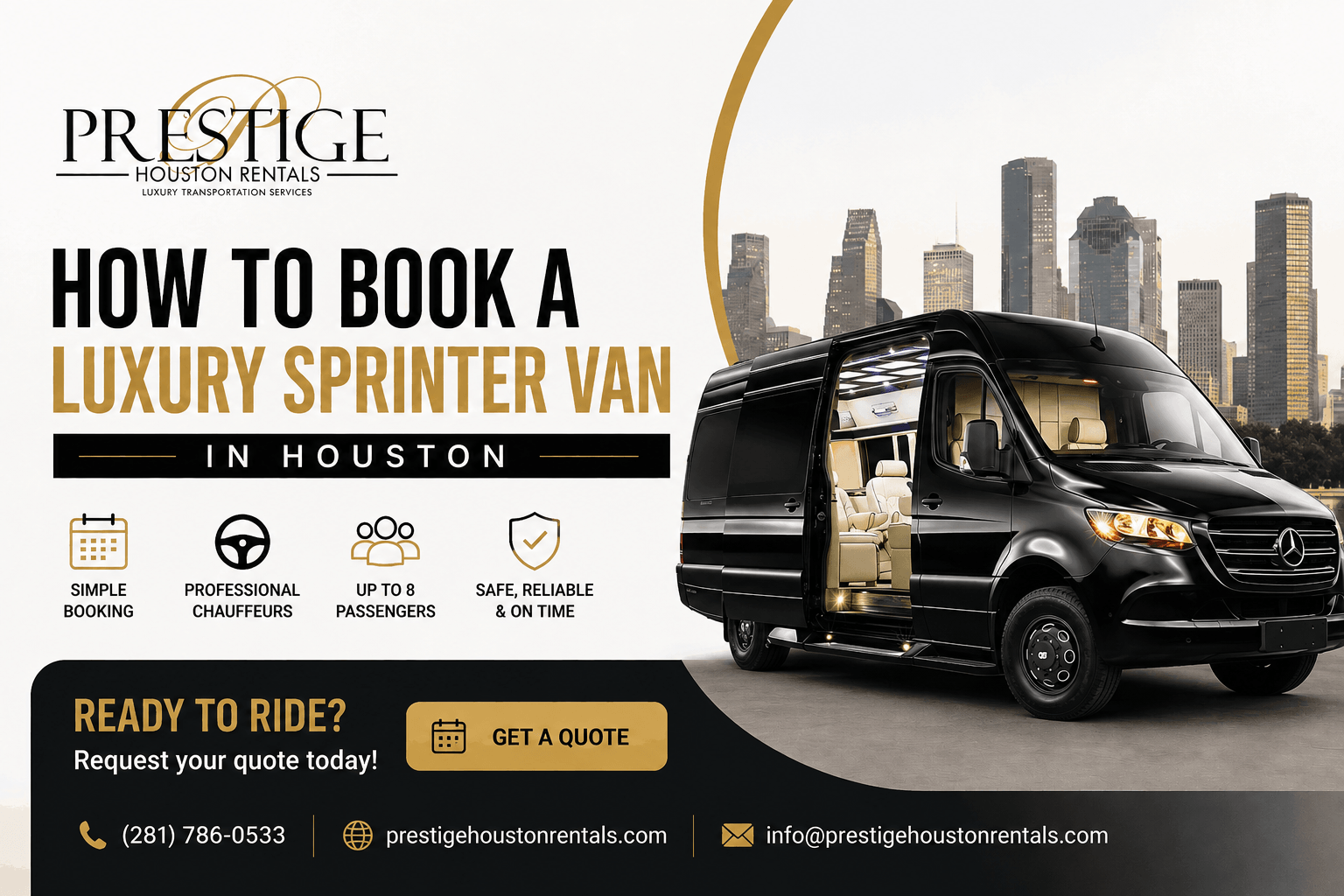 luxury Sprinter van